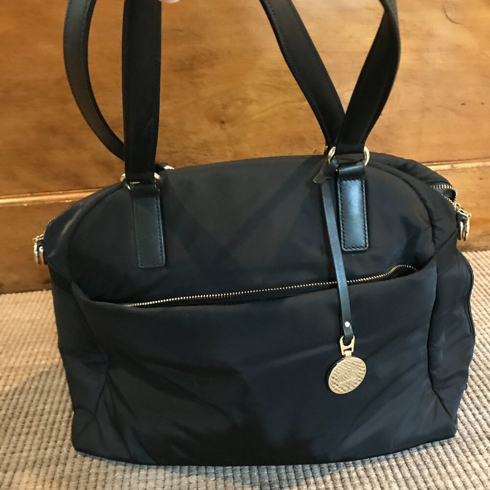 Lo & Sons O.G. Work Bag in Black with Gray interior